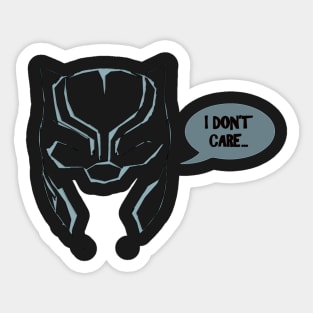 Panther - I don't care Sticker